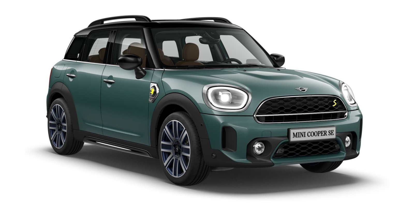 MINI MINI Countryman in Grün von vorne