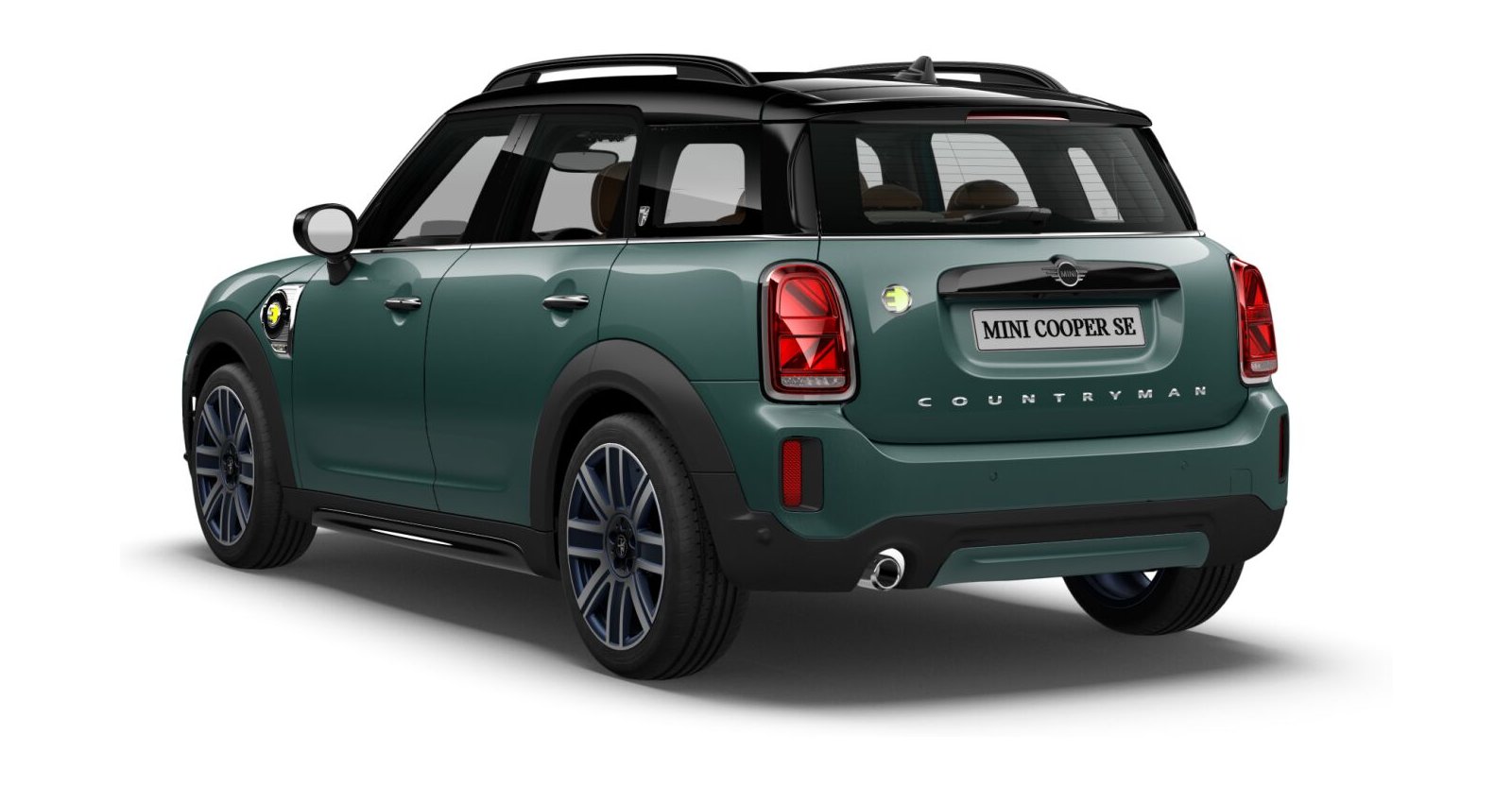 MINI MINI Countryman in Grün von hinten