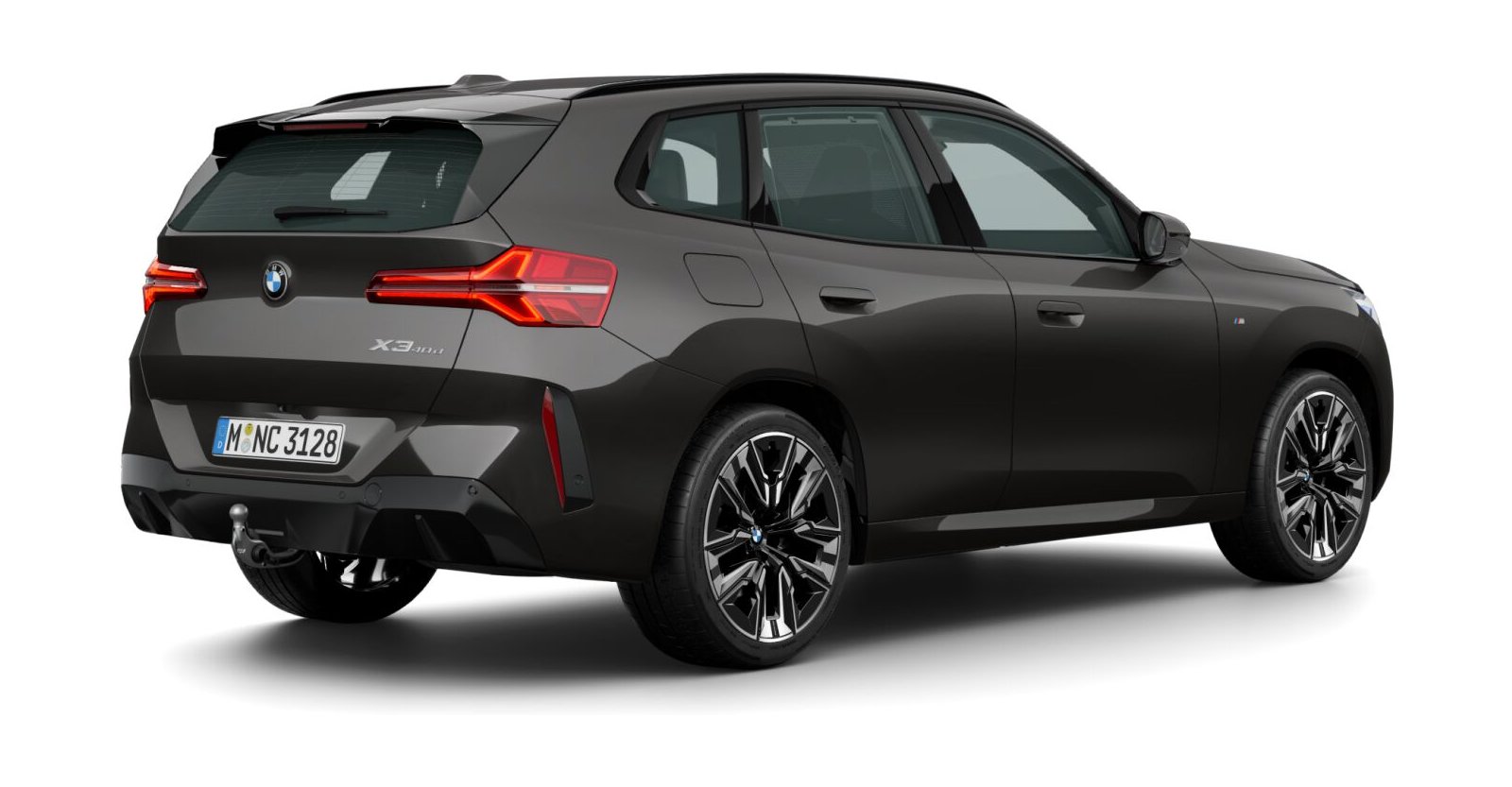BMW BMW X in Grau von hinten