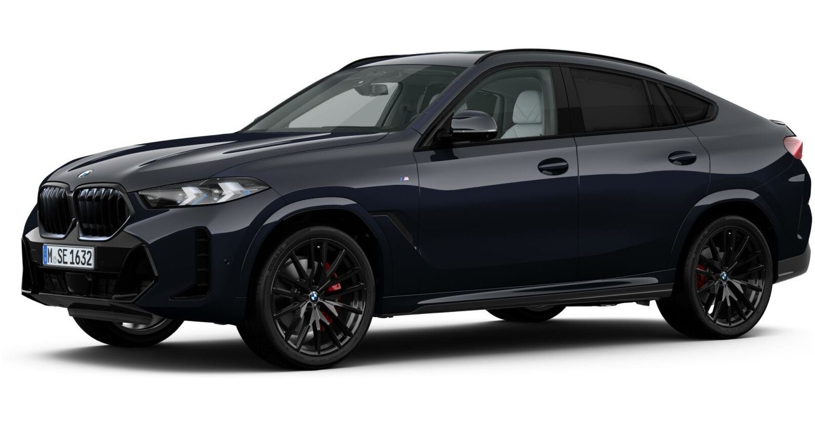 BMW BMW X in Schwarz von vorne BMW BMW X in Schwarz von vorne