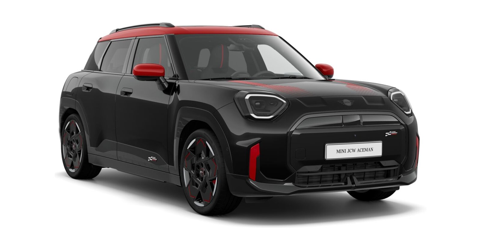 MINI MINI Aceman in Schwarz von vorne