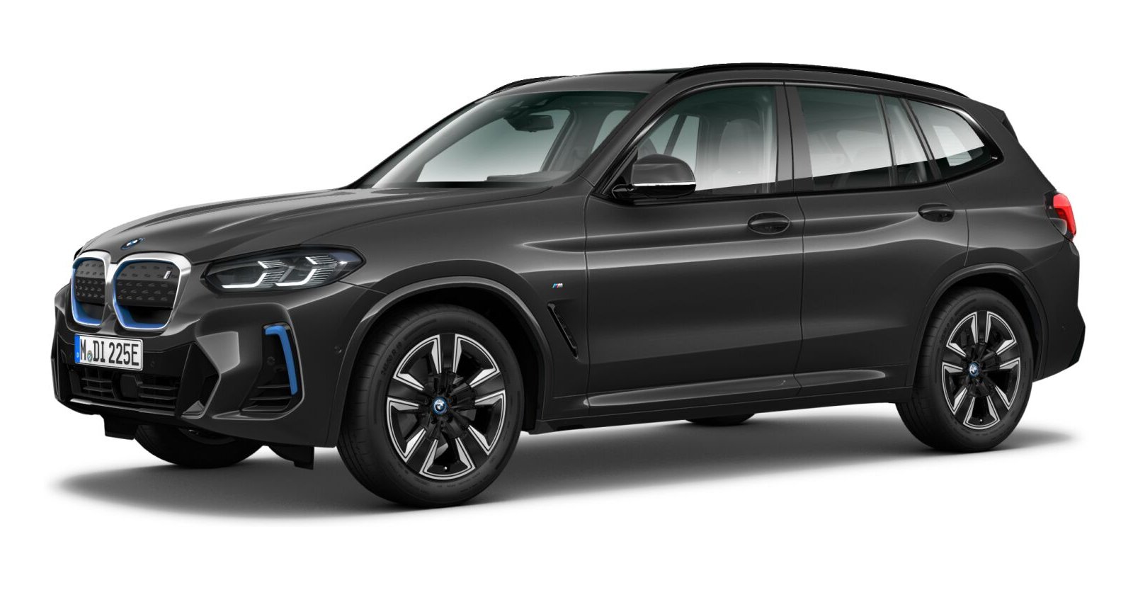 BMW iX3 in Grau von vorne