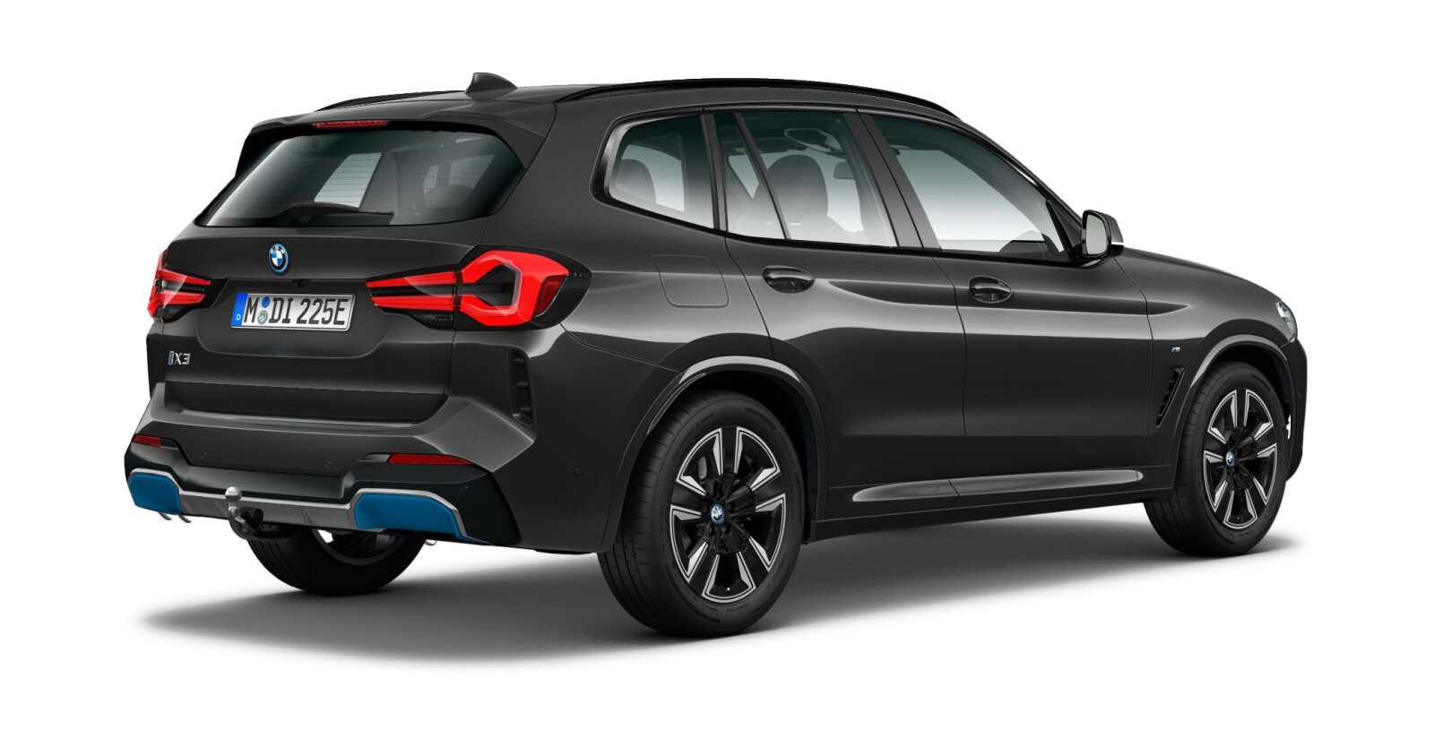 BMW BMW I in Grau von hinten