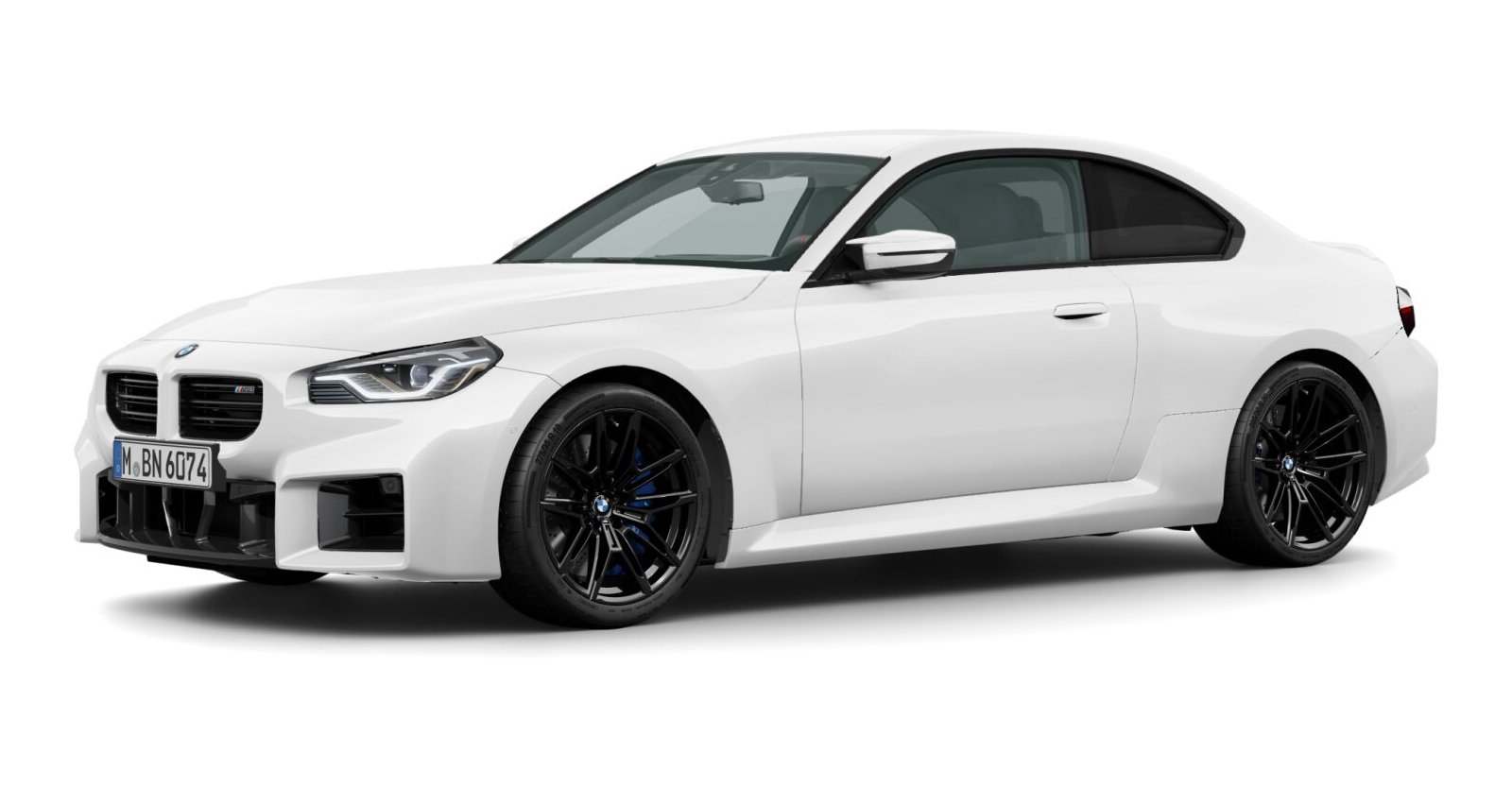 BMW BMW M in Weiß von vorne BMW BMW M in Weiß von vorne