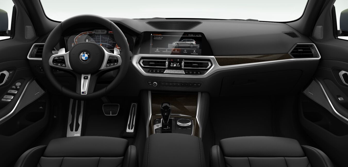 BMW BMW 3er im Innenraum von vorne BMW BMW 3er im Innenraum von vorne