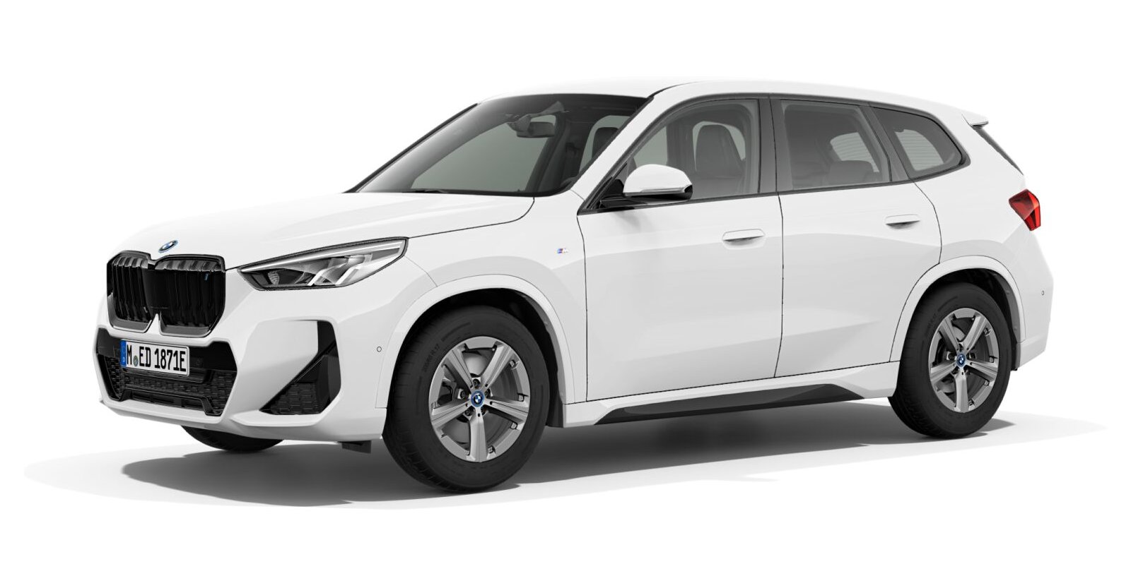 BMW BMW I in Weiß von vorne