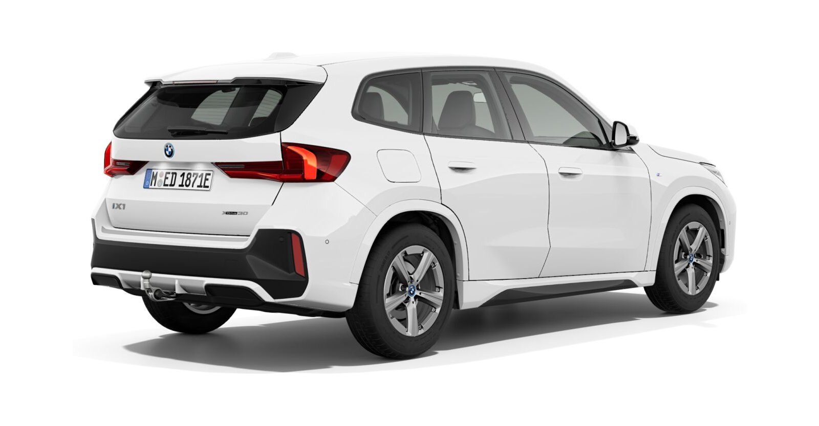 BMW BMW I in Weiß von hinten