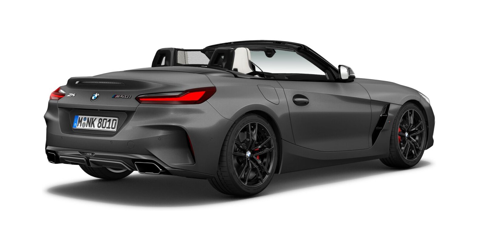 BMW BMW Z in Grau von hinten