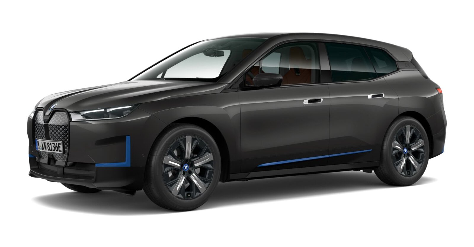 BMW BMW I in Grau von vorne BMW BMW I in Grau von vorne