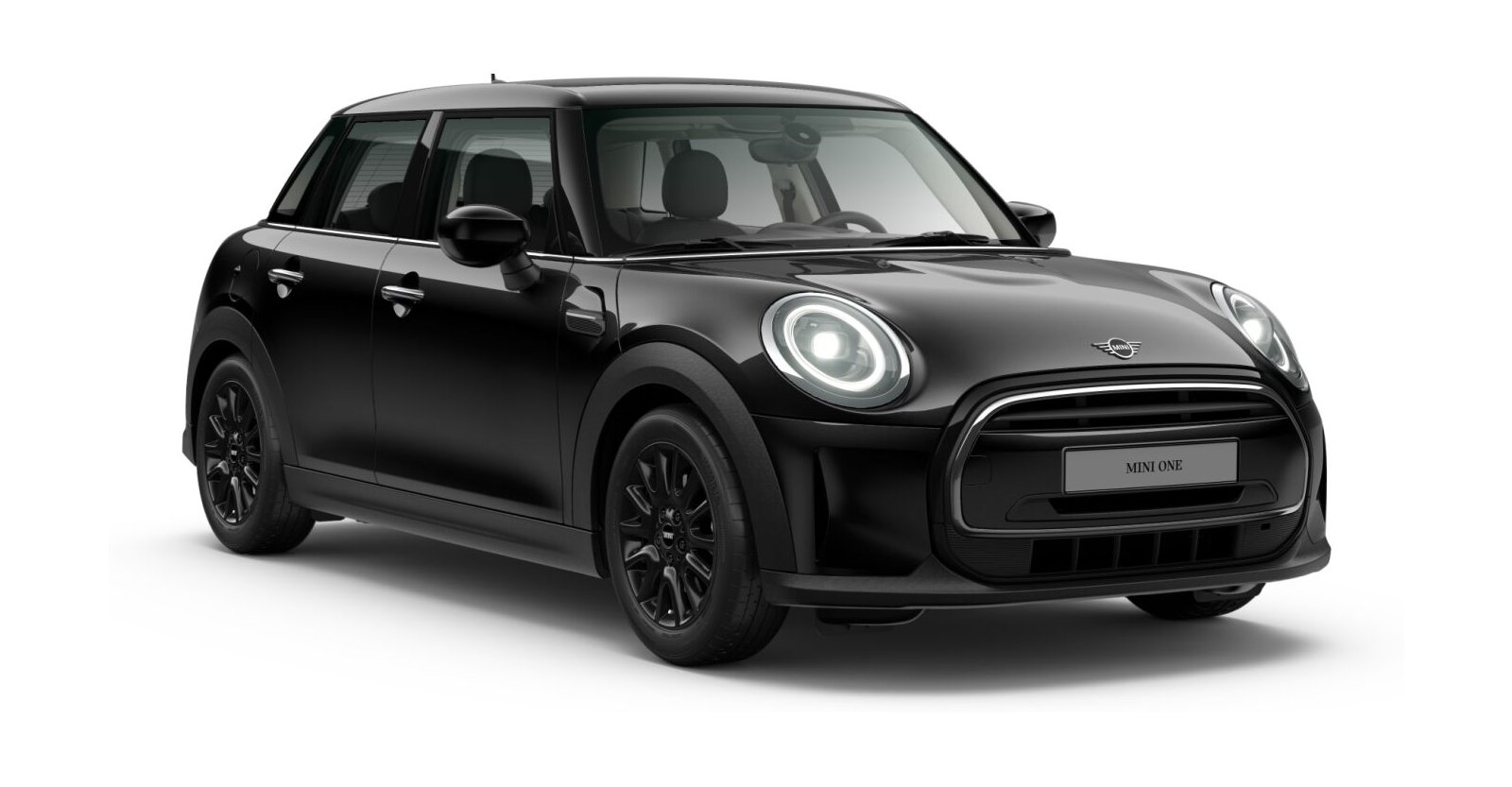MINI MINI 5-Türer in Schwarz von vorne