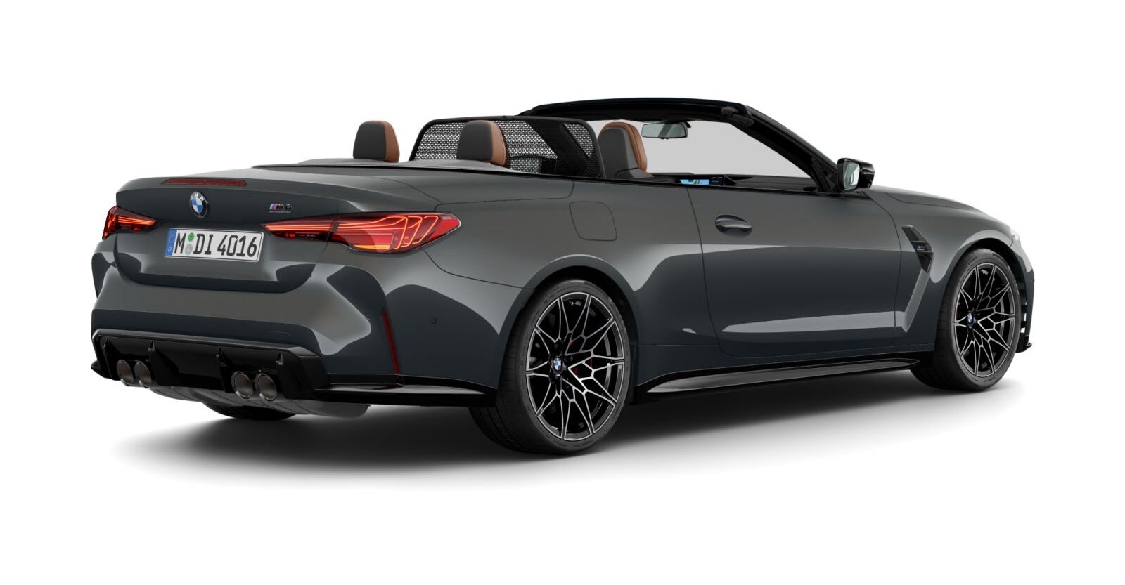 BMW BMW M in Grau von hinten BMW BMW M in Grau von hinten