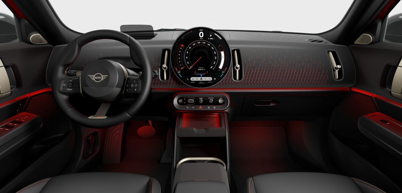 MINI MINI Countryman im Innenraum von vorne