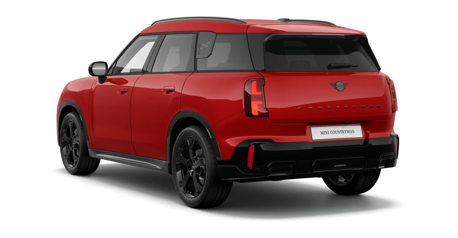 MINI MINI Countryman in Rot von hinten