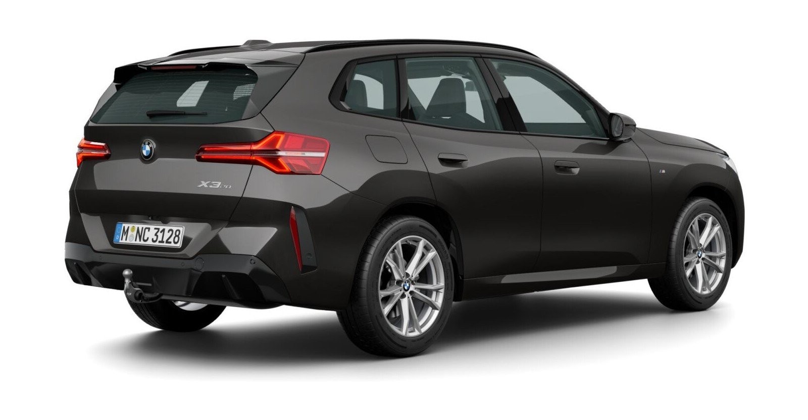 BMW BMW X in Grau von hinten BMW BMW X in Grau von hinten