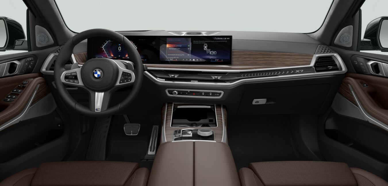 BMW BMW X im Innenraum von vorne