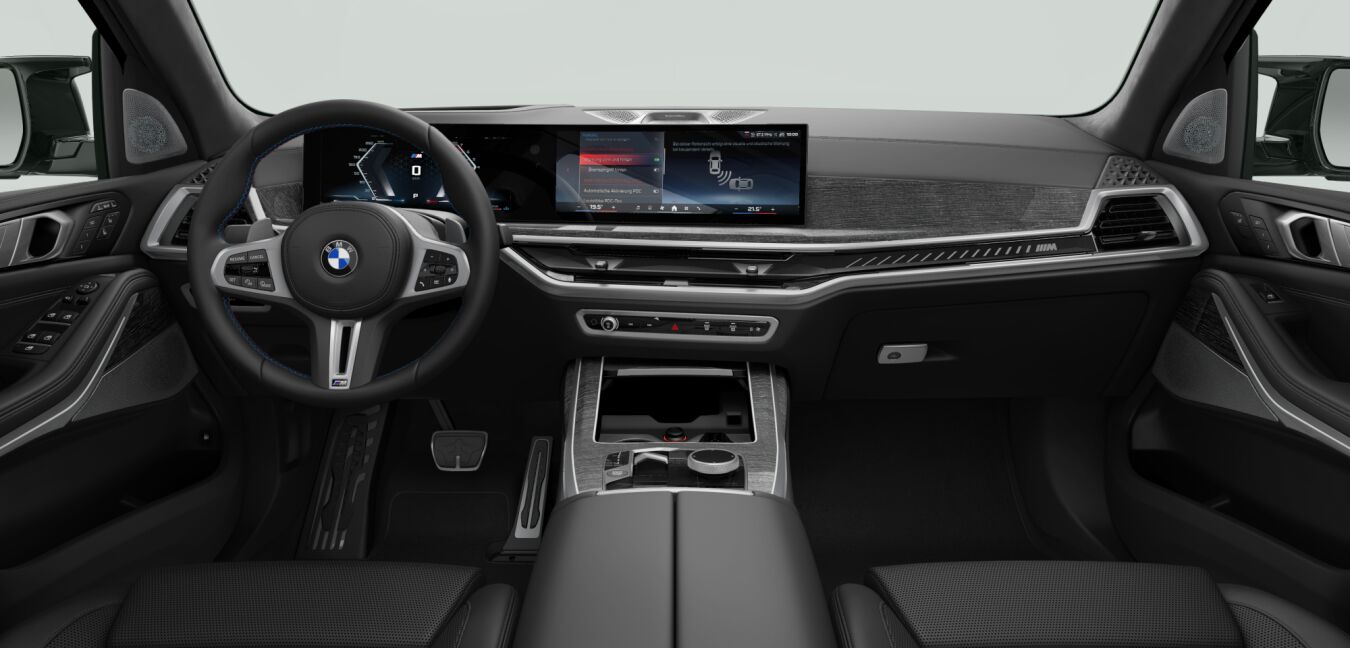 BMW BMW X im Innenraum von vorne