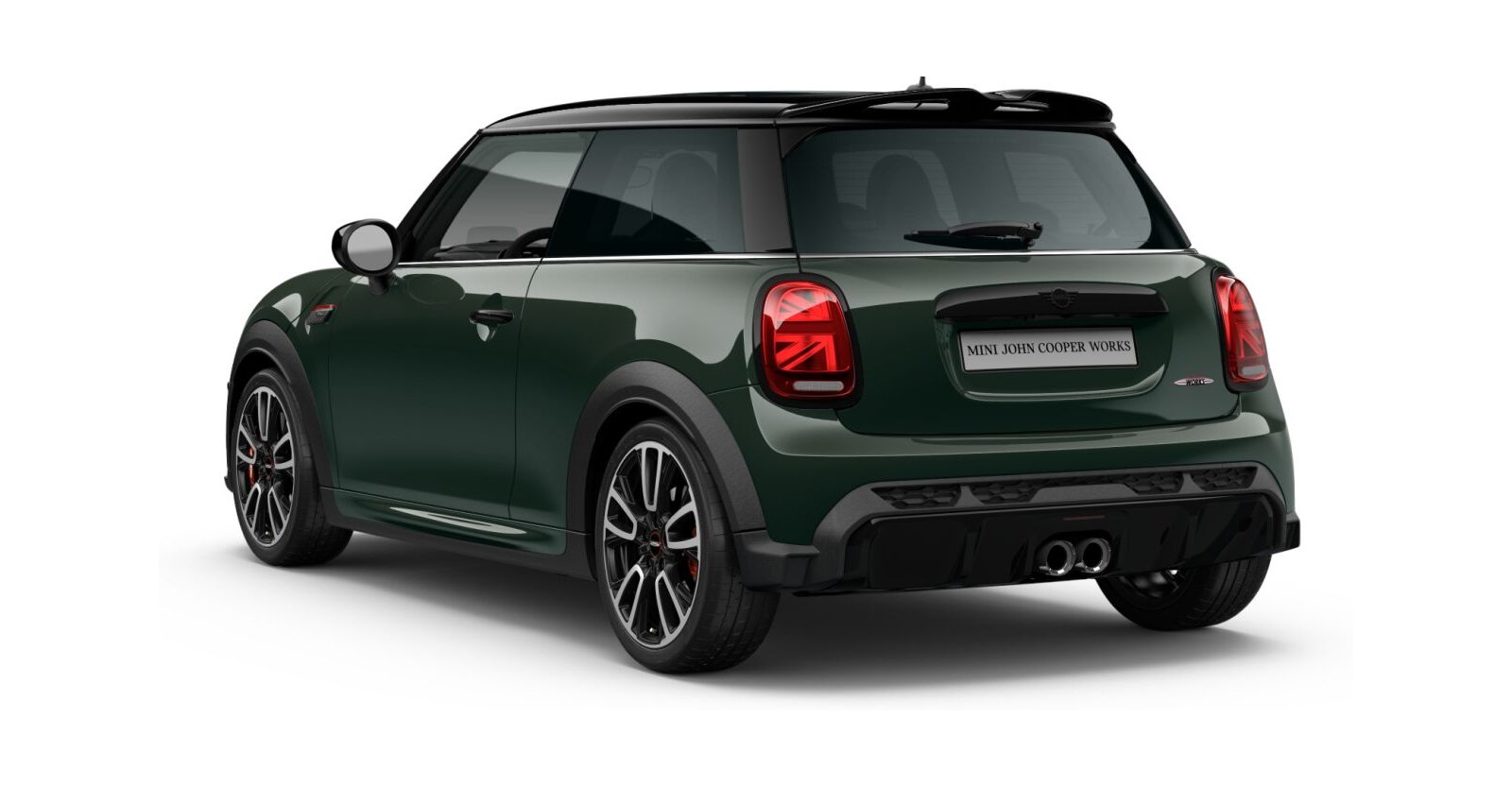 MINI MINI 3-Türer in Grün von hinten