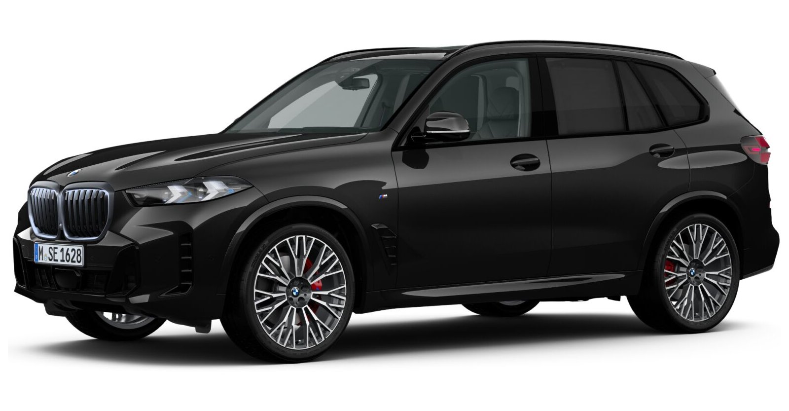 BMW BMW X in Schwarz von vorne