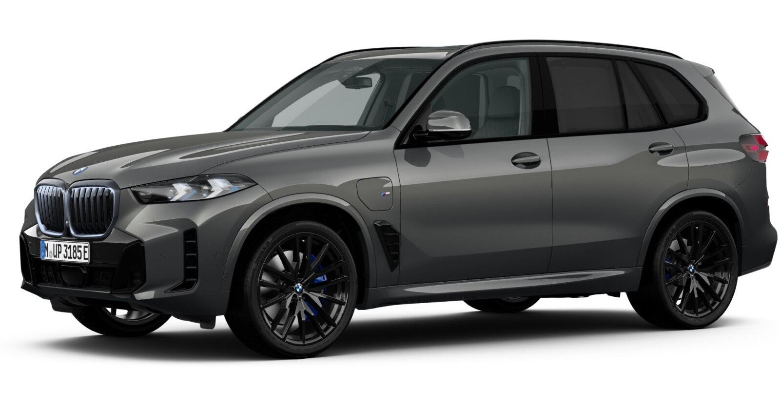 BMW X5 xDrive50e in Grau von vorne BMW X5 xDrive50e in Grau von vorne