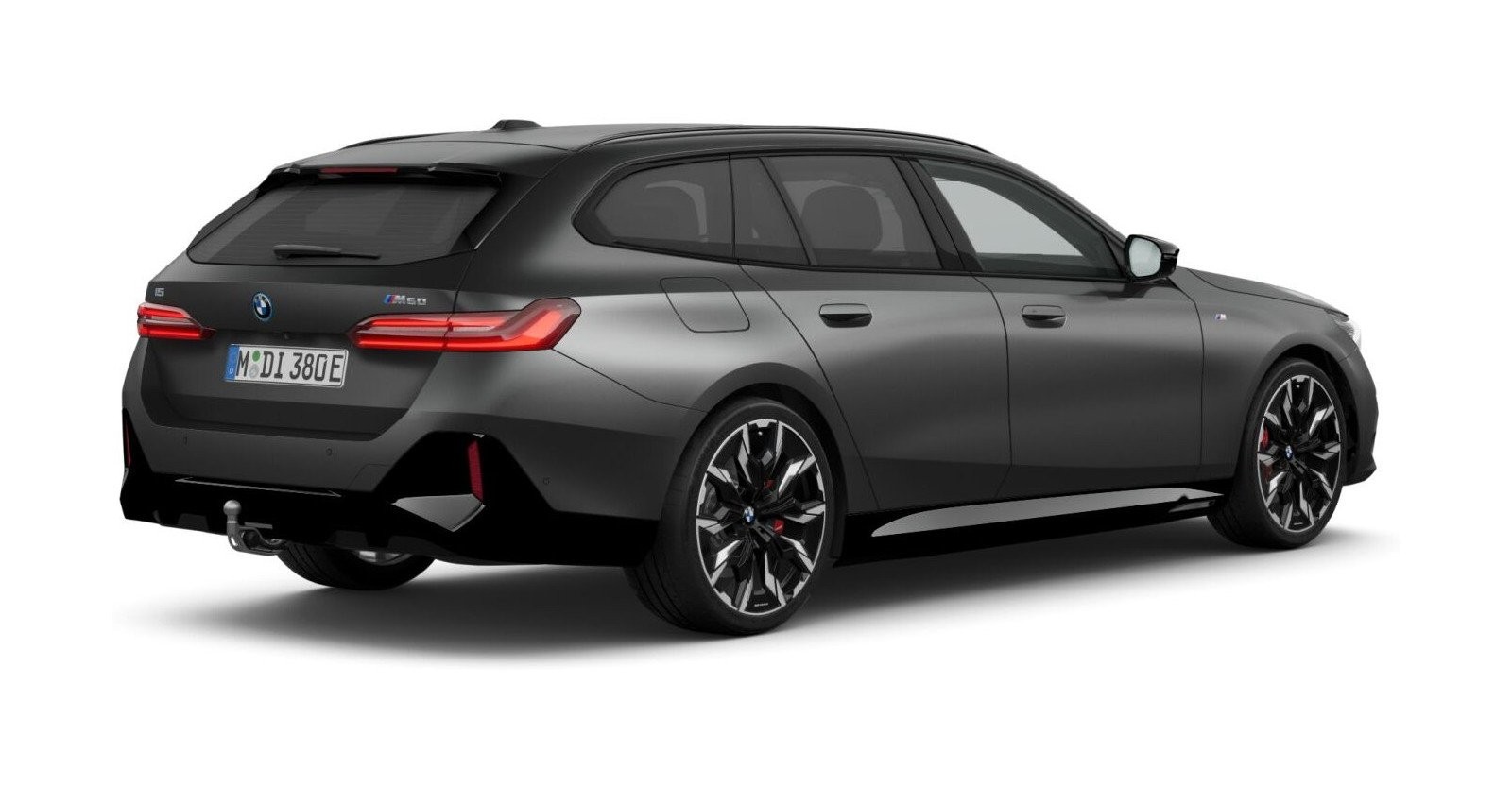 BMW BMW I in Grau von hinten