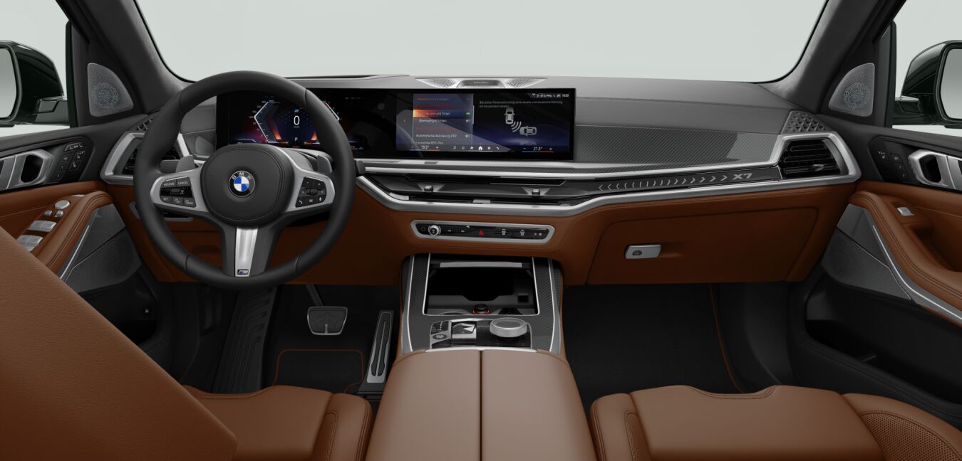 BMW BMW X im Innenraum von vorne