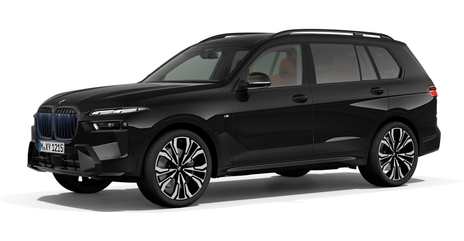 BMW BMW X in Schwarz von vorne