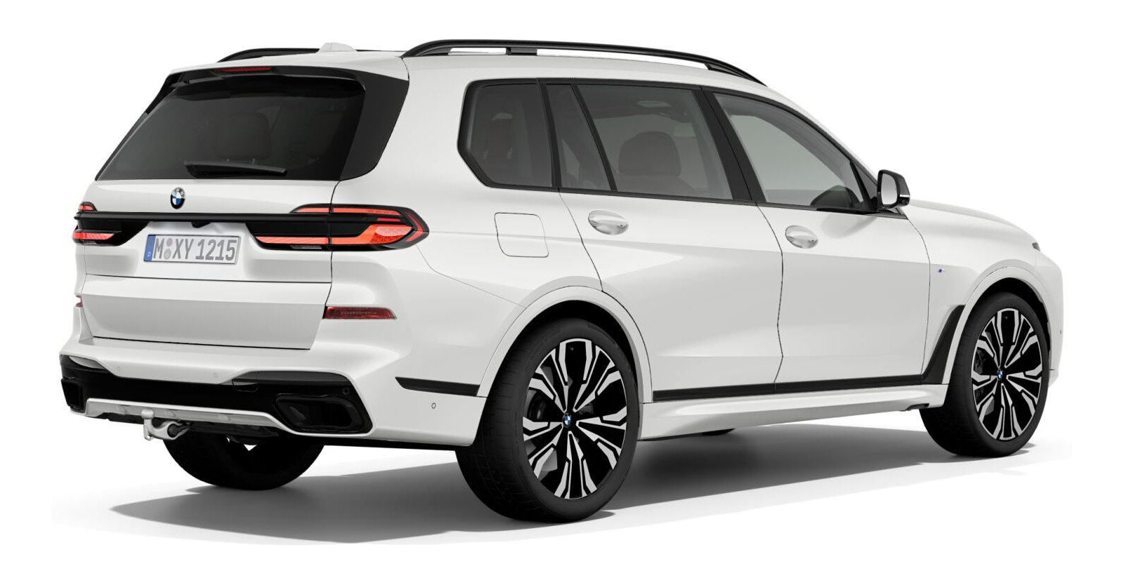 BMW BMW X in Weiß von hinten