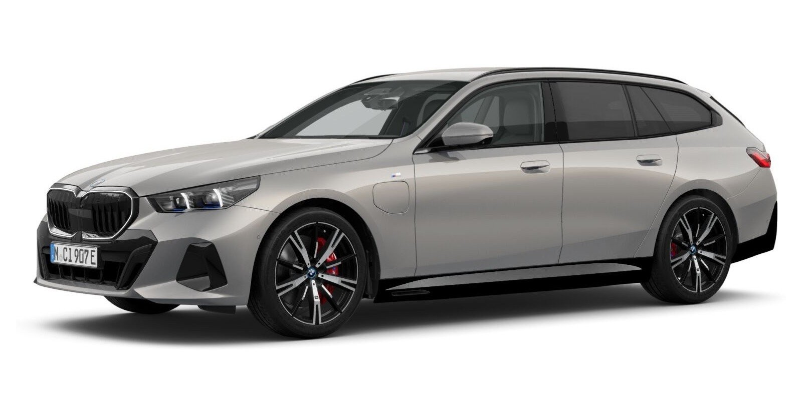 BMW BMW 5er in Grau von vorne BMW BMW 5er in Grau von vorne