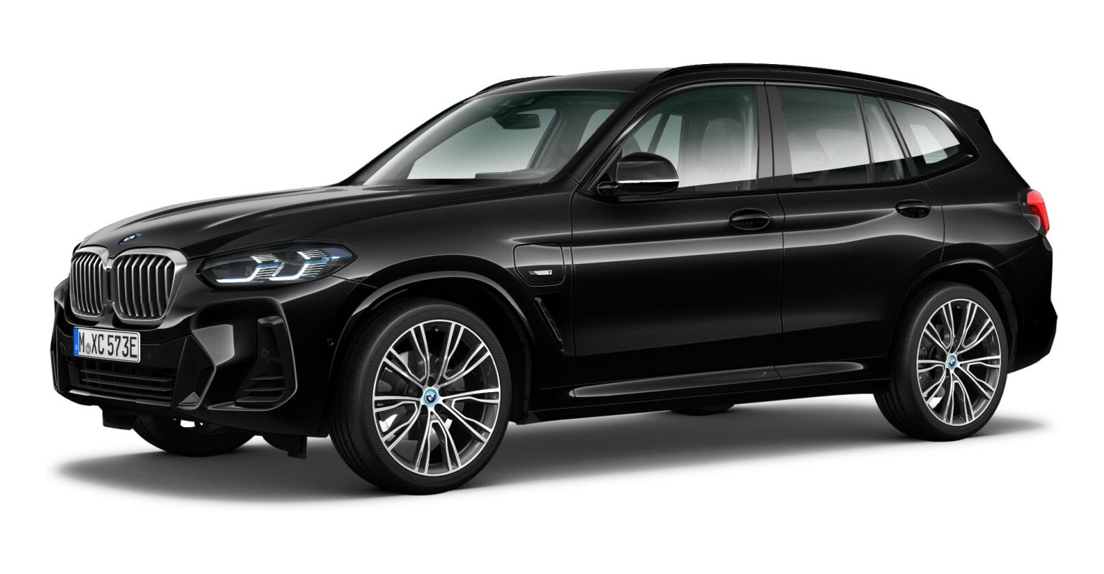 BMW BMW X in Schwarz von vorne BMW BMW X in Schwarz von vorne