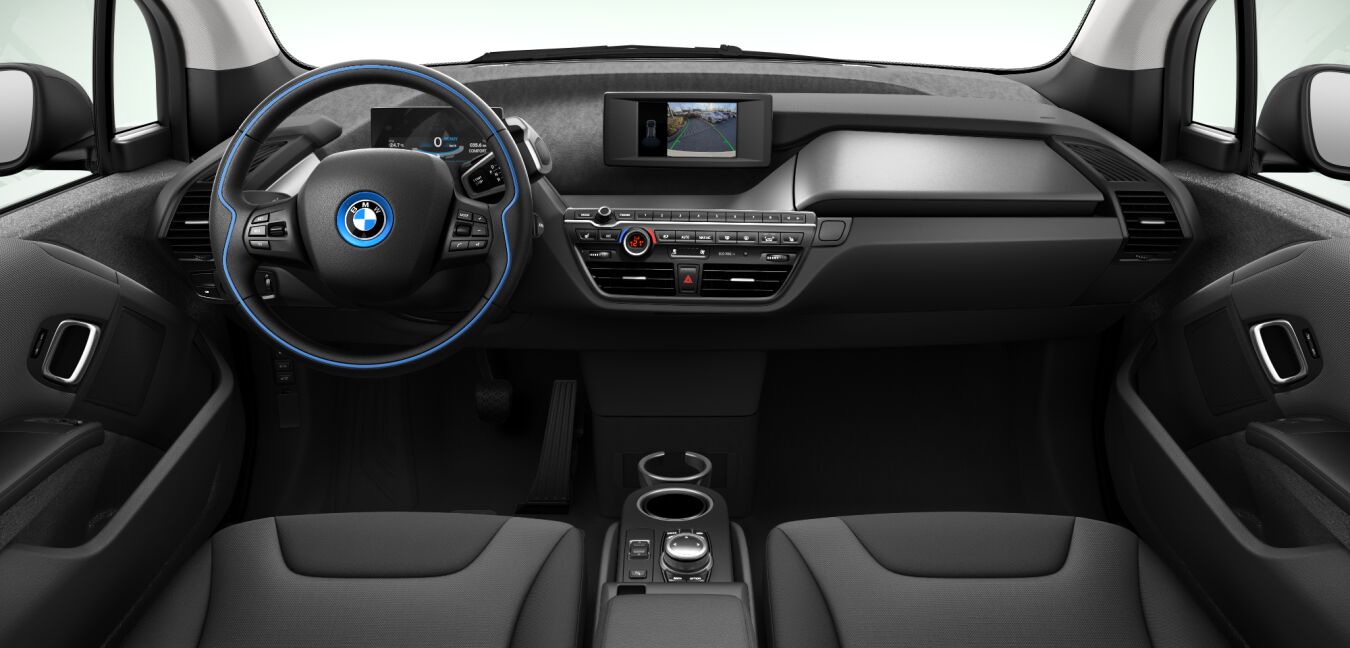 BMW BMW I im Innenraum von vorne