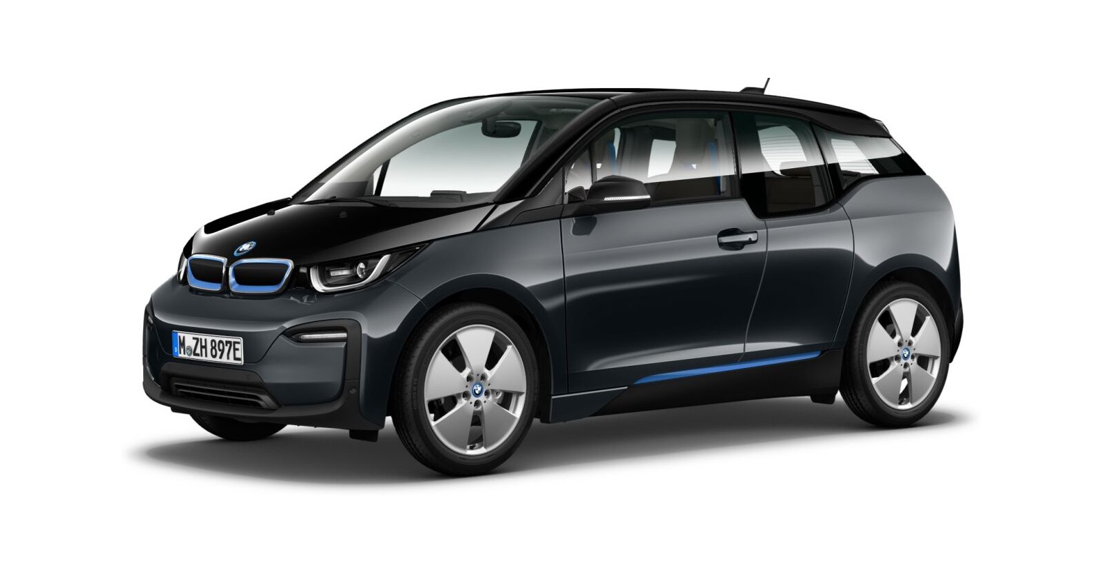 BMW BMW I in Grau von vorne