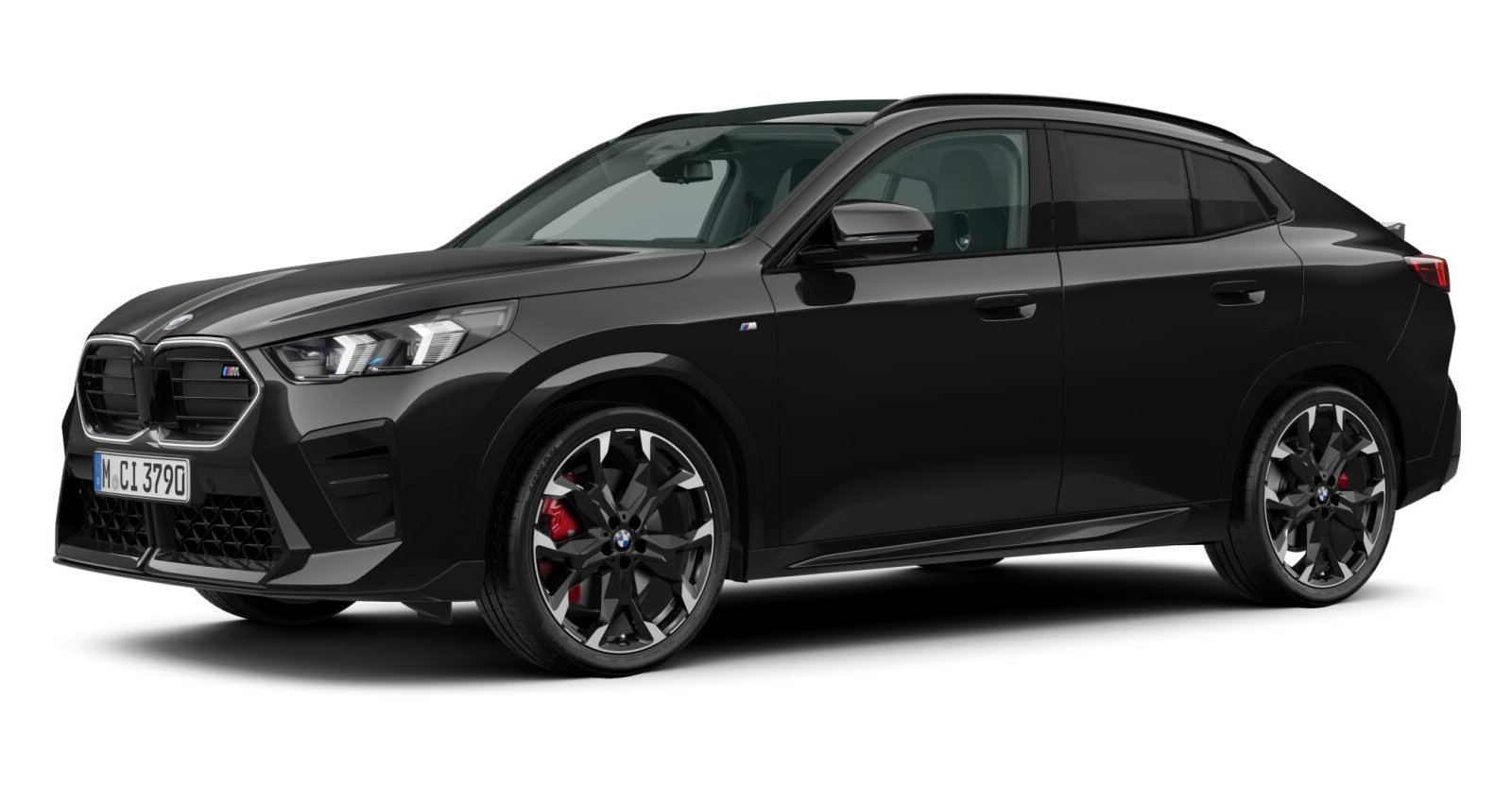 BMW BMW X in Schwarz von vorne