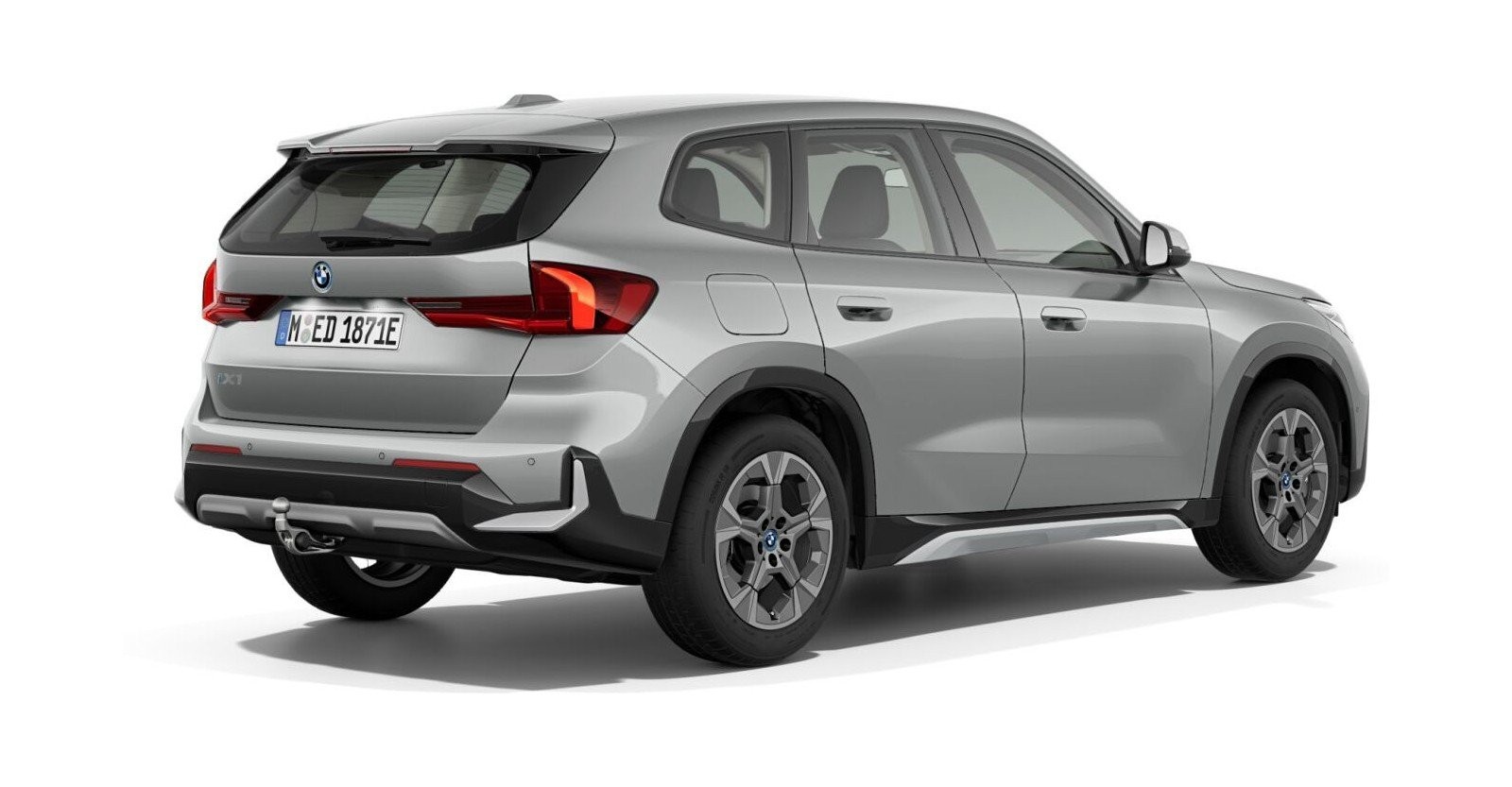 BMW BMW I in Grau von hinten