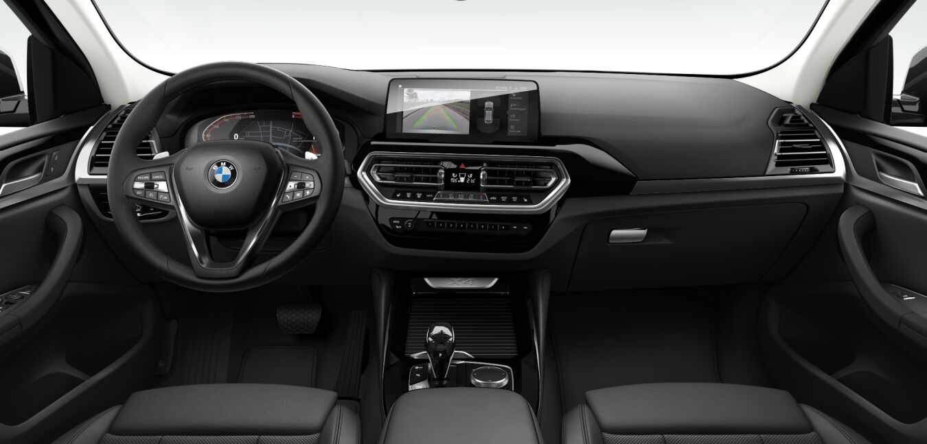 BMW BMW X im Innenraum von vorne