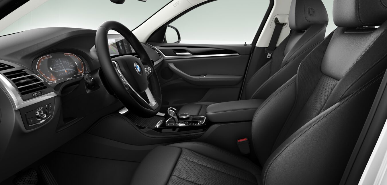 BMW BMW X im Innenraum seitlich