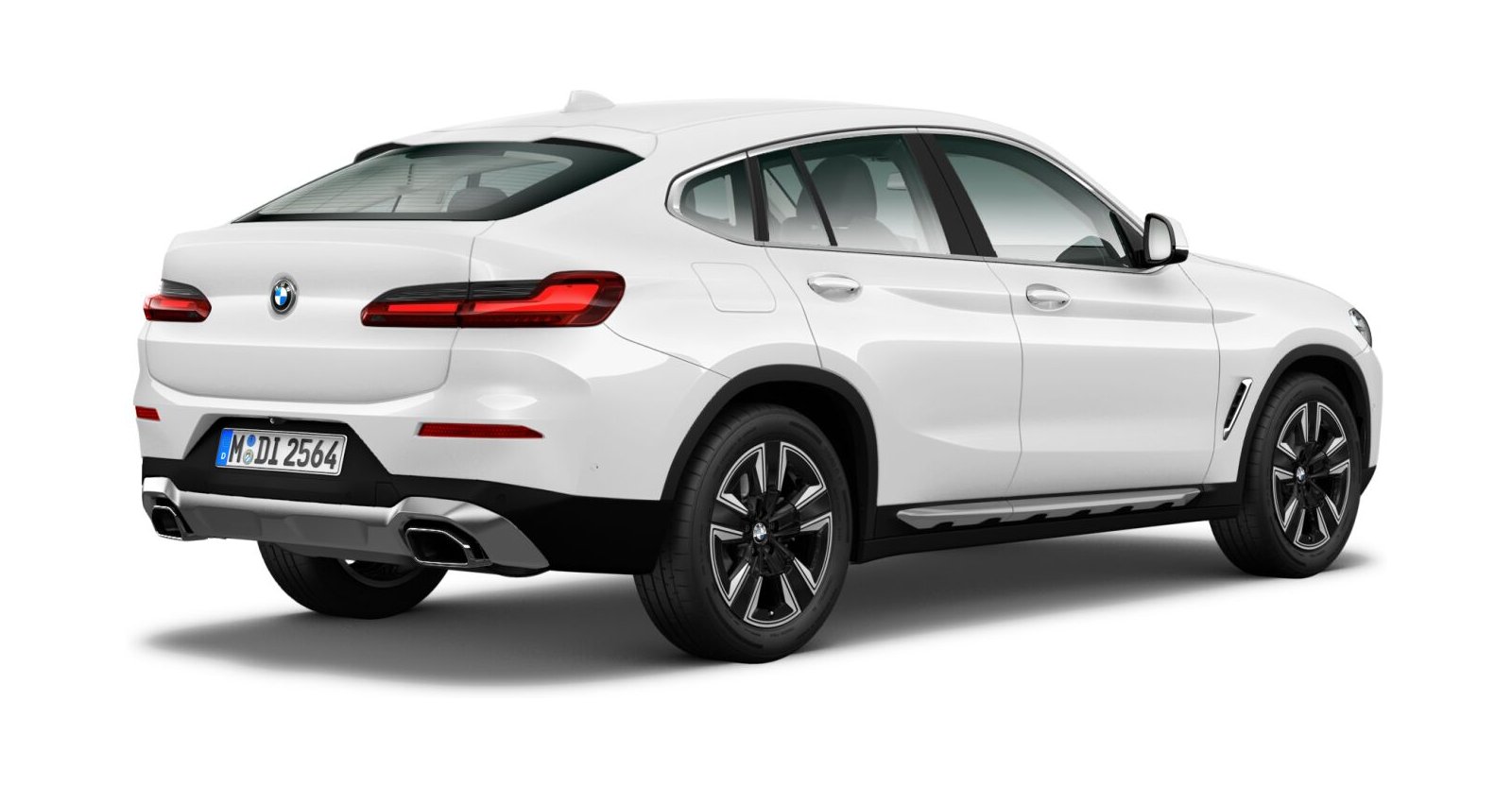 BMW BMW X in Weiß von hinten