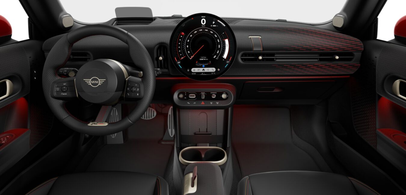 MINI MINI Cabrio im Innenraum von vorne