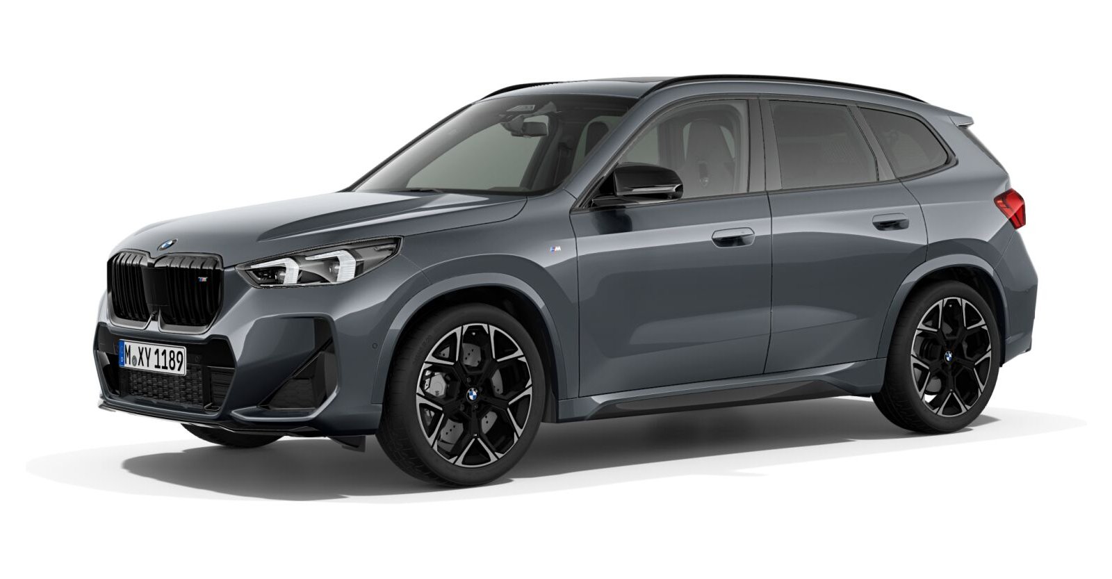 BMW X1 M35i xDrive in Grau von vorne