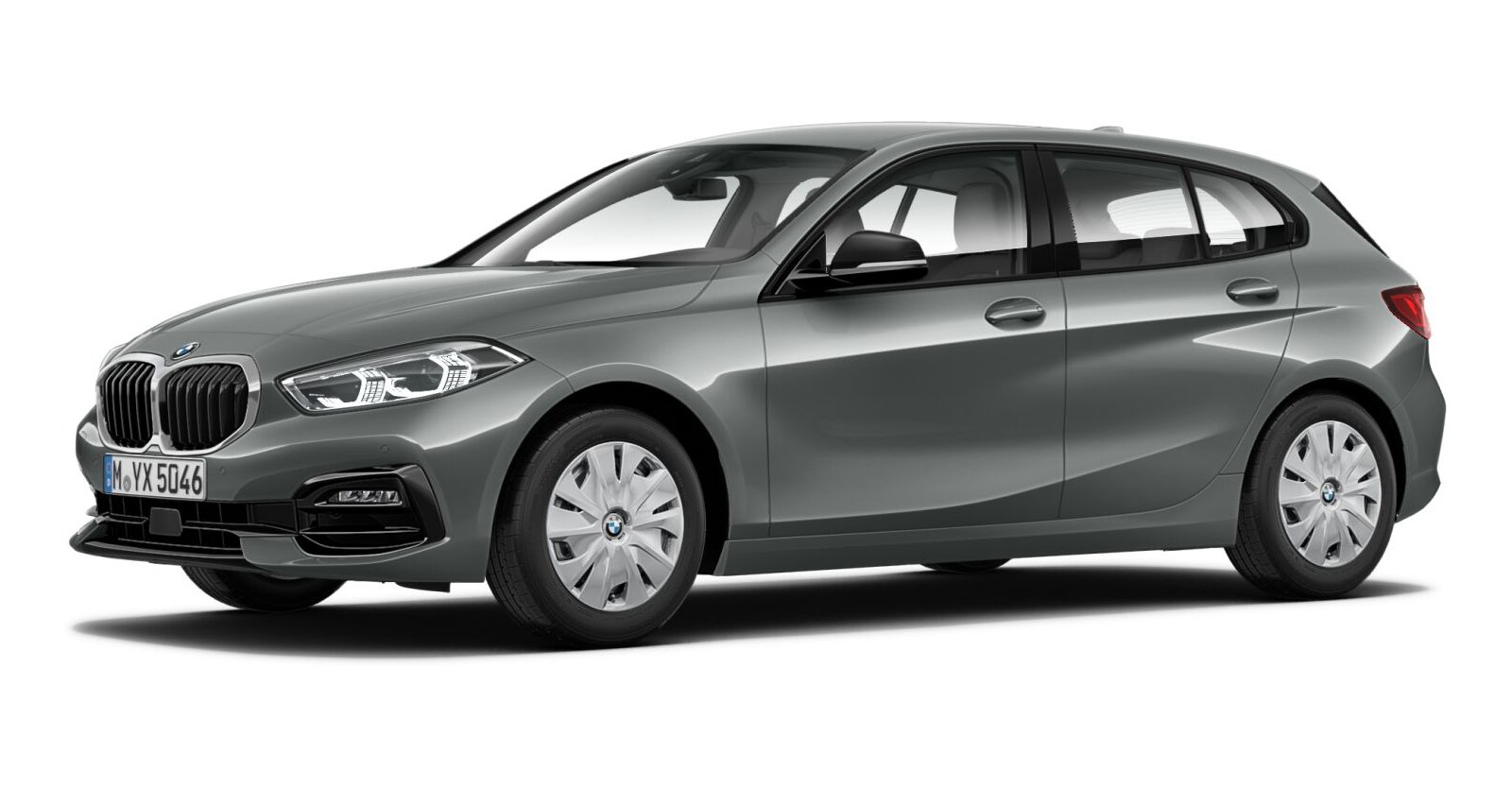 BMW BMW 1er in Grau von vorne BMW BMW 1er in Grau von vorne