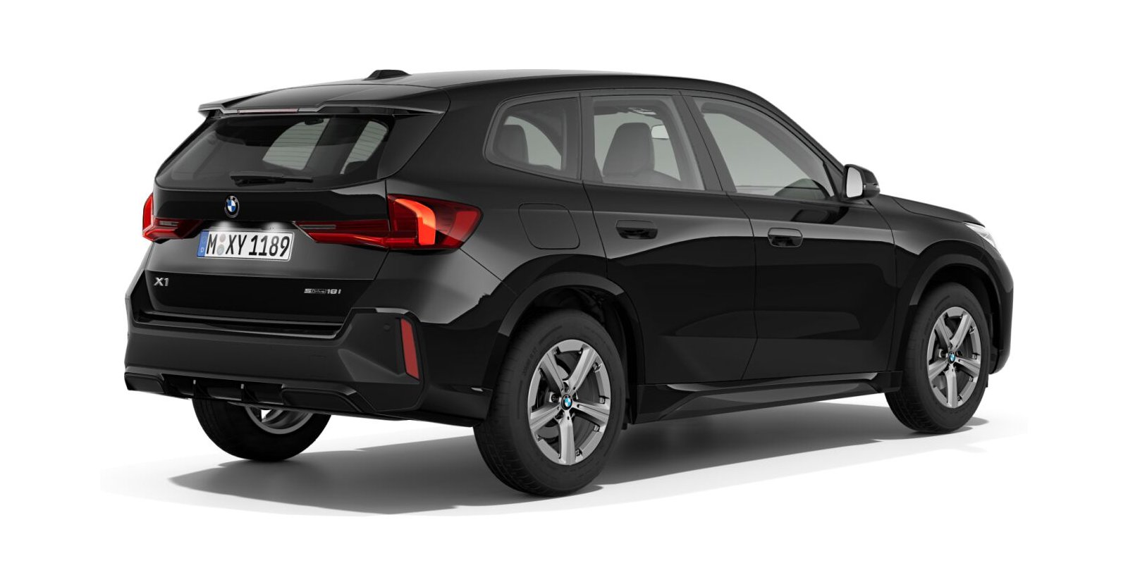 BMW BMW X in Schwarz von hinten BMW BMW X in Schwarz von hinten