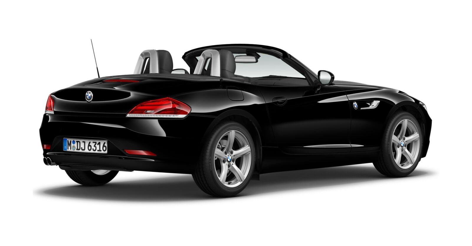 BMW BMW Z in Schwarz von hinten BMW BMW Z in Schwarz von hinten