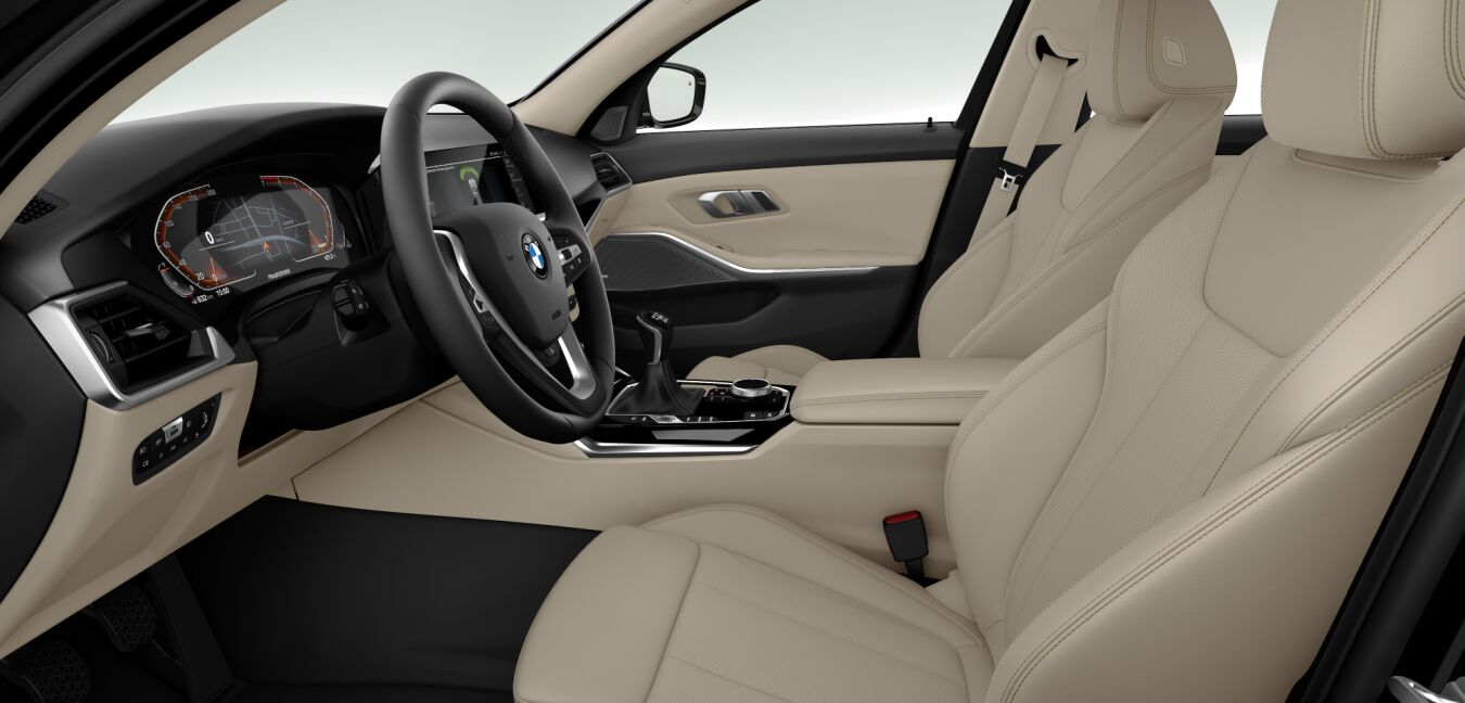 BMW BMW 3er im Innenraum seitlich BMW BMW 3er im Innenraum seitlich
