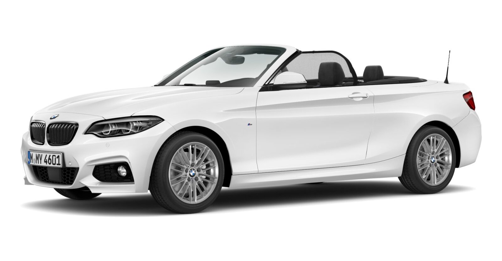 BMW BMW 2er in Weiß von vorne BMW BMW 2er in Weiß von vorne
