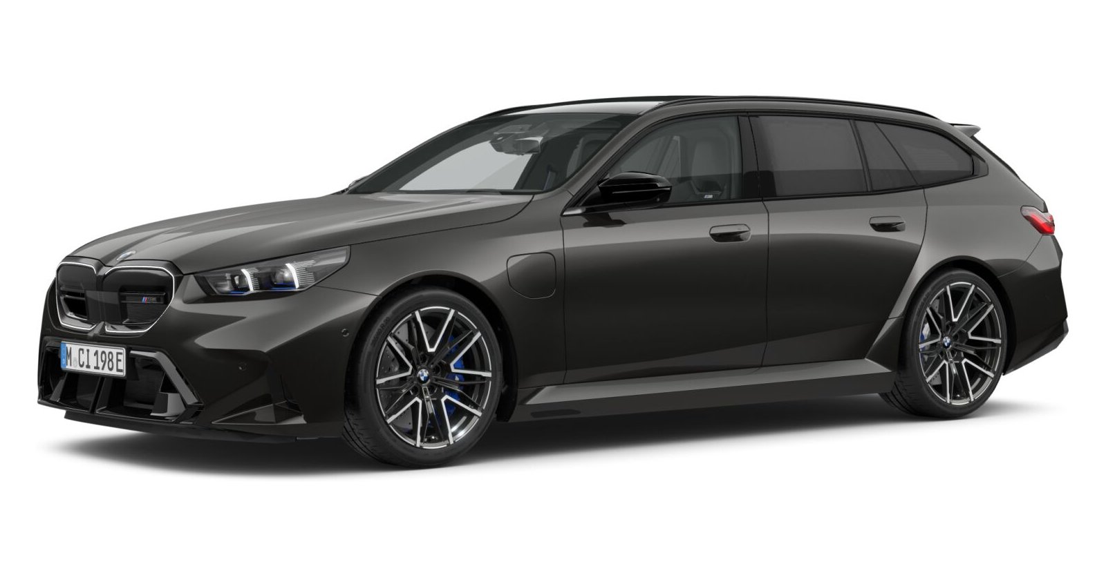 BMW M5 Touring in Grau von vorne BMW M5 Touring in Grau von vorne