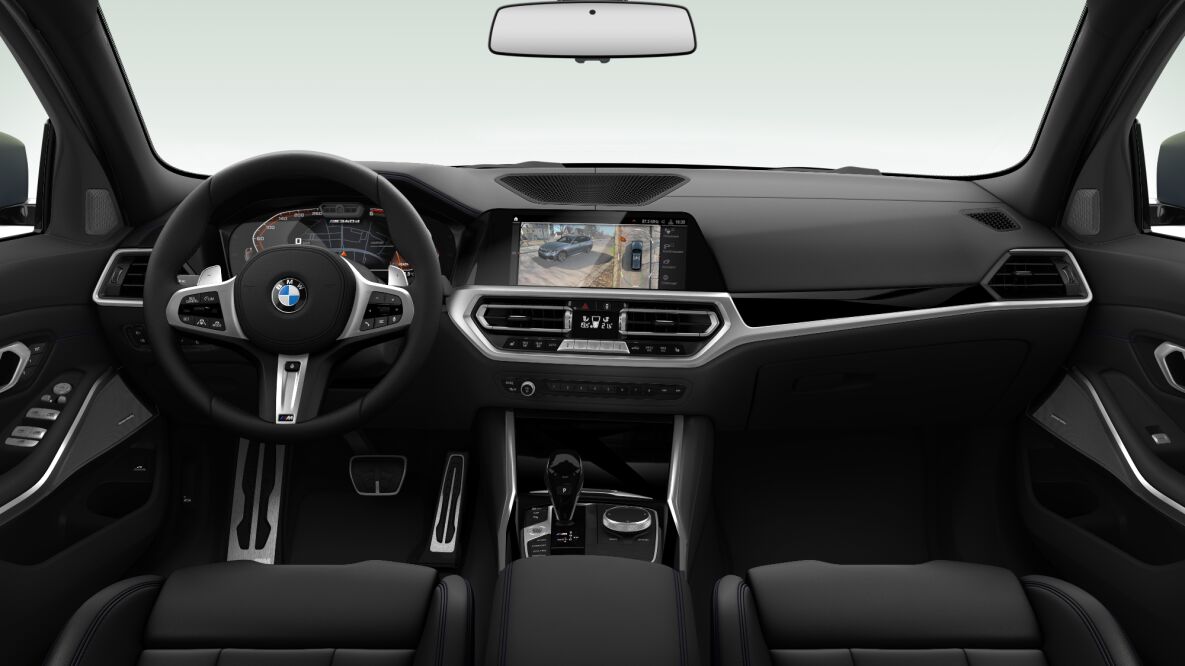 BMW BMW 3er im Innenraum von vorne BMW BMW 3er im Innenraum von vorne