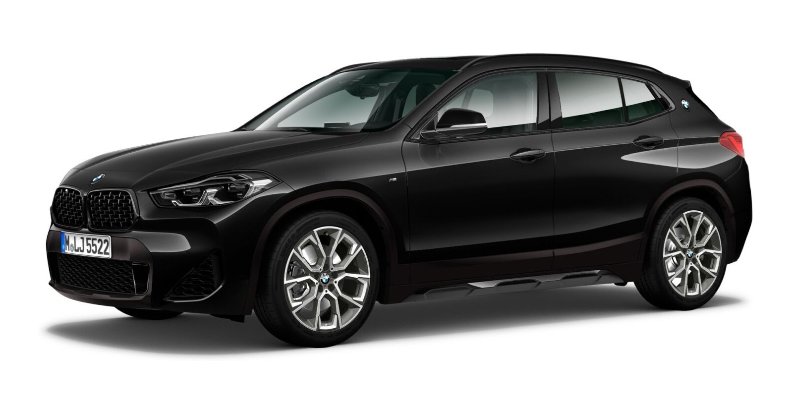 BMW BMW X in Schwarz von vorne BMW BMW X in Schwarz von vorne