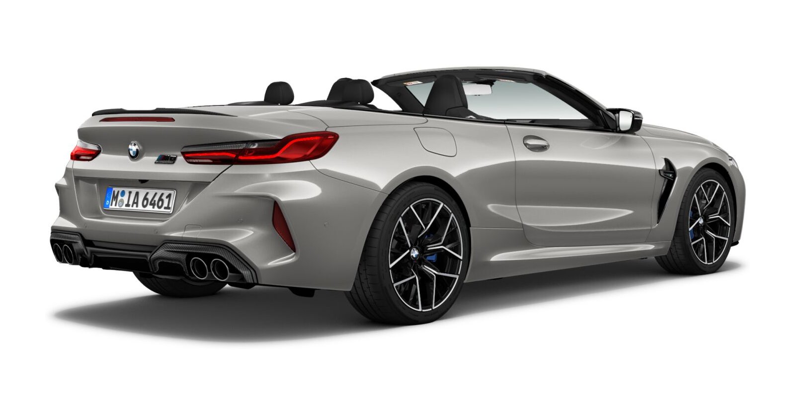 BMW BMW M in Grau von hinten BMW BMW M in Grau von hinten