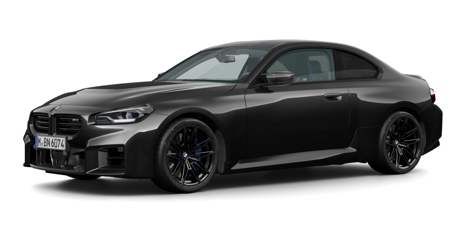 BMW BMW M in Schwarz von vorne BMW BMW M in Schwarz von vorne