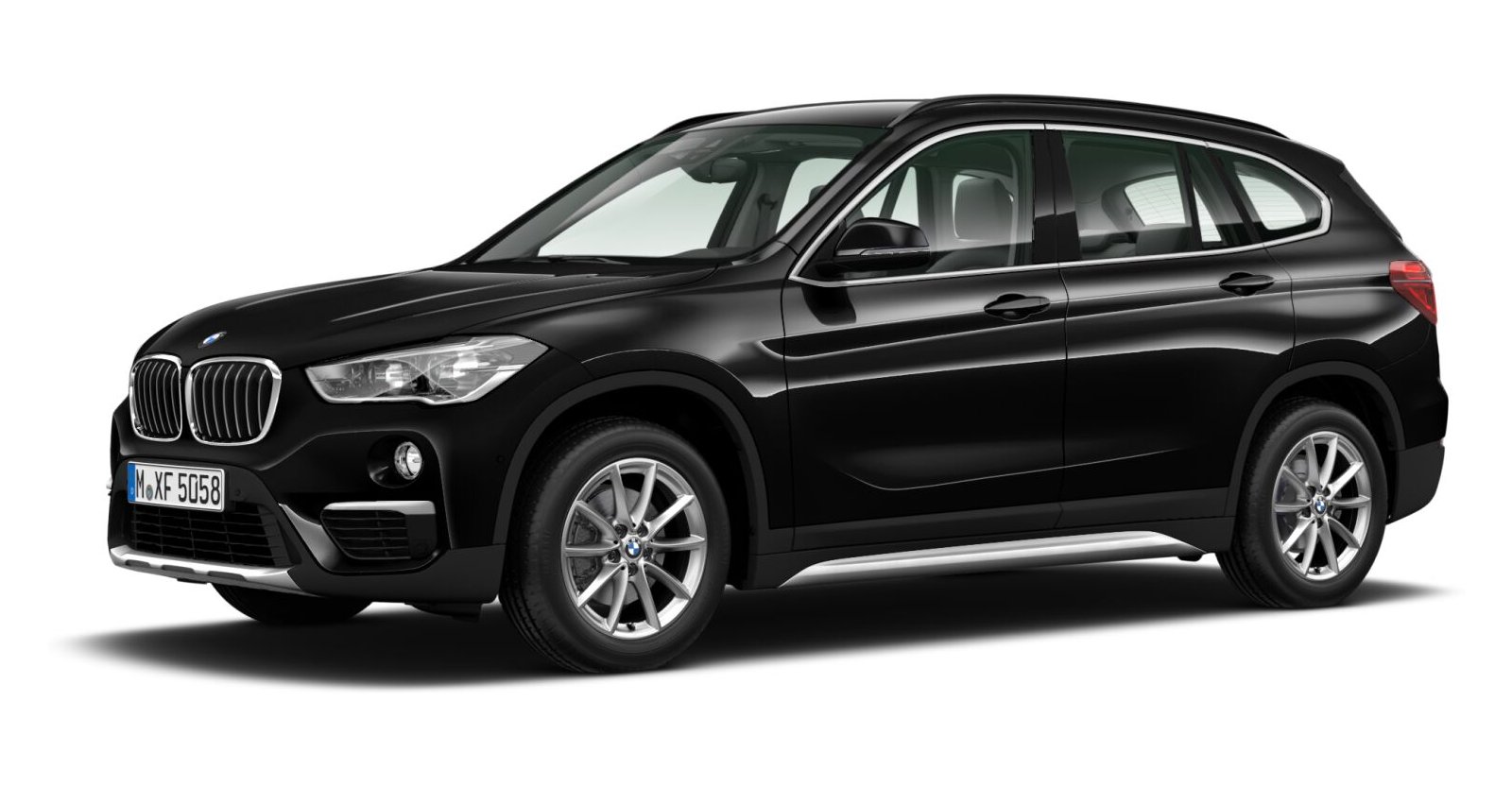 BMW BMW X in Schwarz von vorne BMW BMW X in Schwarz von vorne