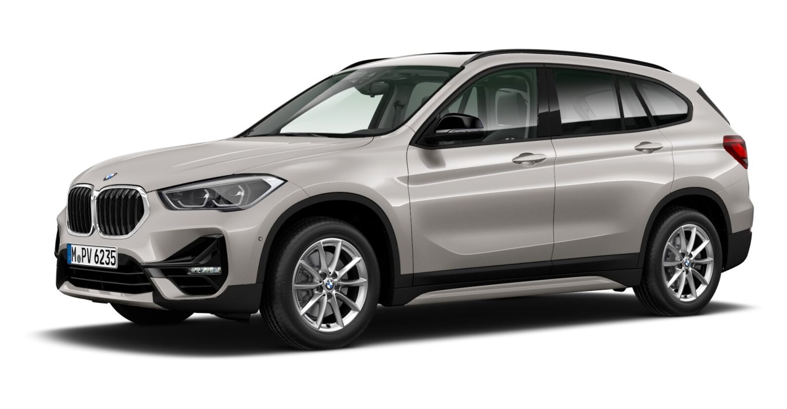 BMW BMW X in Silber von vorne BMW BMW X in Silber von vorne